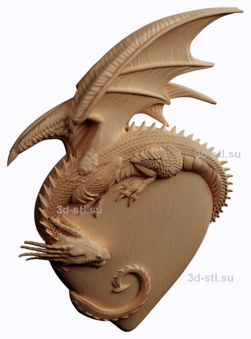 3d stl модель-барельеф №140