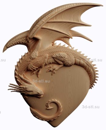 3d stl модель-барельеф №140