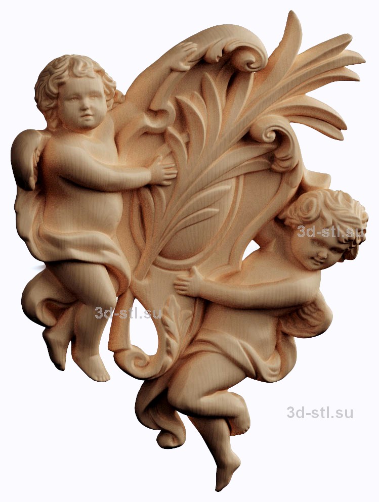 3d stl модель-барельеф №158