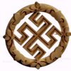 stl модель-Славянский символ Боговник