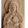 stl модель-Икона Непорочное Сердце Пресвятой Девы Марии