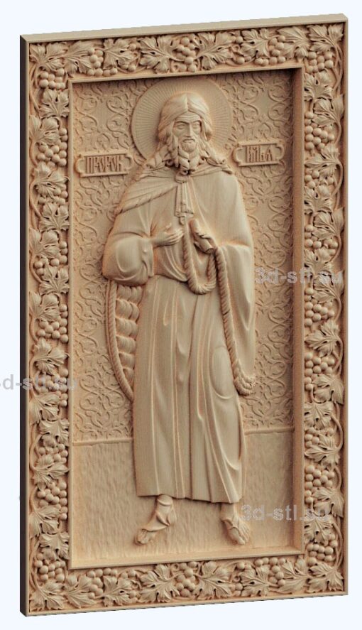 3d stl модель-икона Св. Пророк Илия