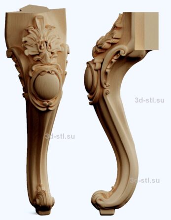 3d stl модель-ножка № 005