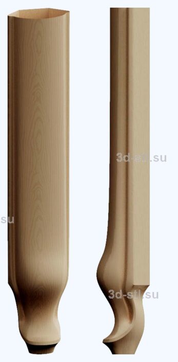 3d stl модель-ножка № 022