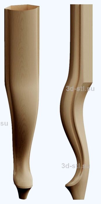 3d stl модель-ножка № 024