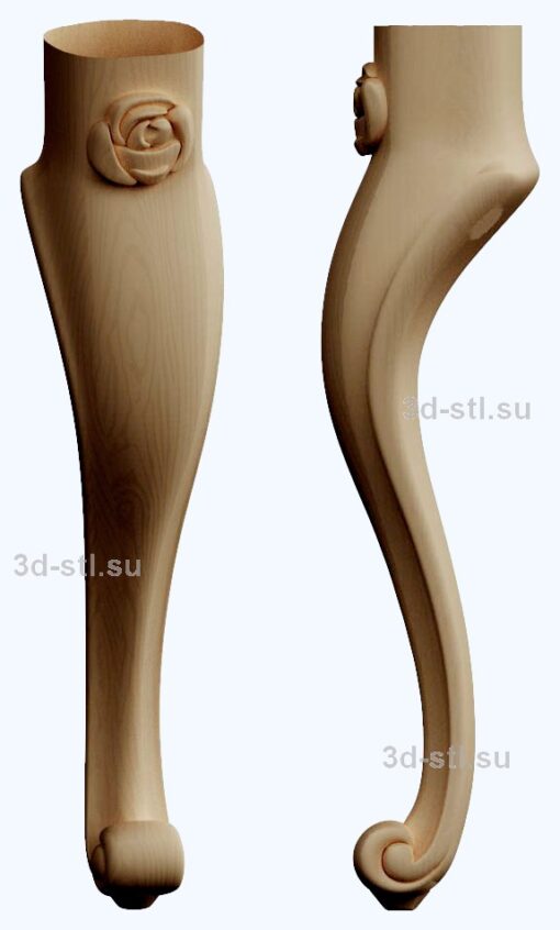 3d stl модель-ножка № 062