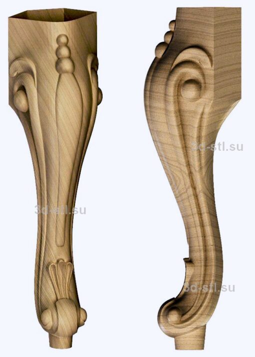 3d stl модель-ножка № 103