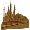 stl модель-Панно Мечеть Кул-Шариф