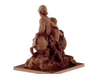 3d stl модель-скульптура № 040