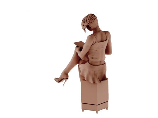 3d stl модель-скульптура № 057