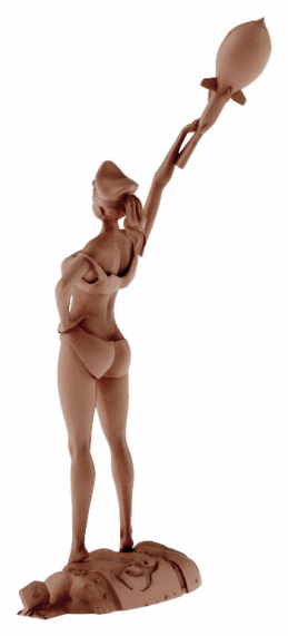 3d stl модель-скульптура № 111